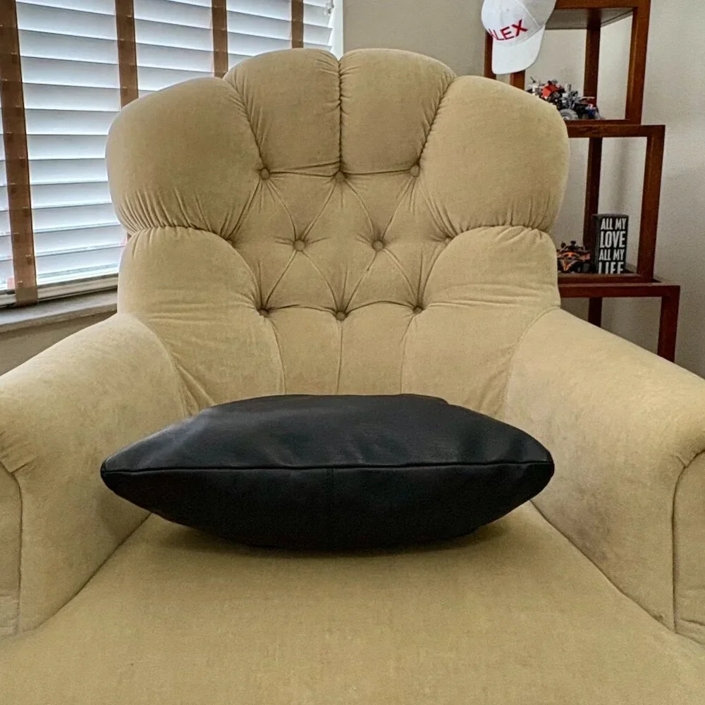 Auth KATE LANDRY Black Leather VTG Inspired Top Handle Frame Satchel Bag... - Picture 6 of 7